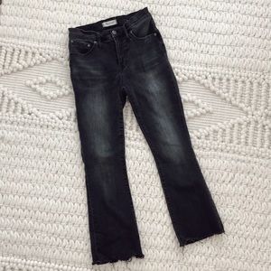Madewell Cali Demi-Boot Jeans in Berkeley Black